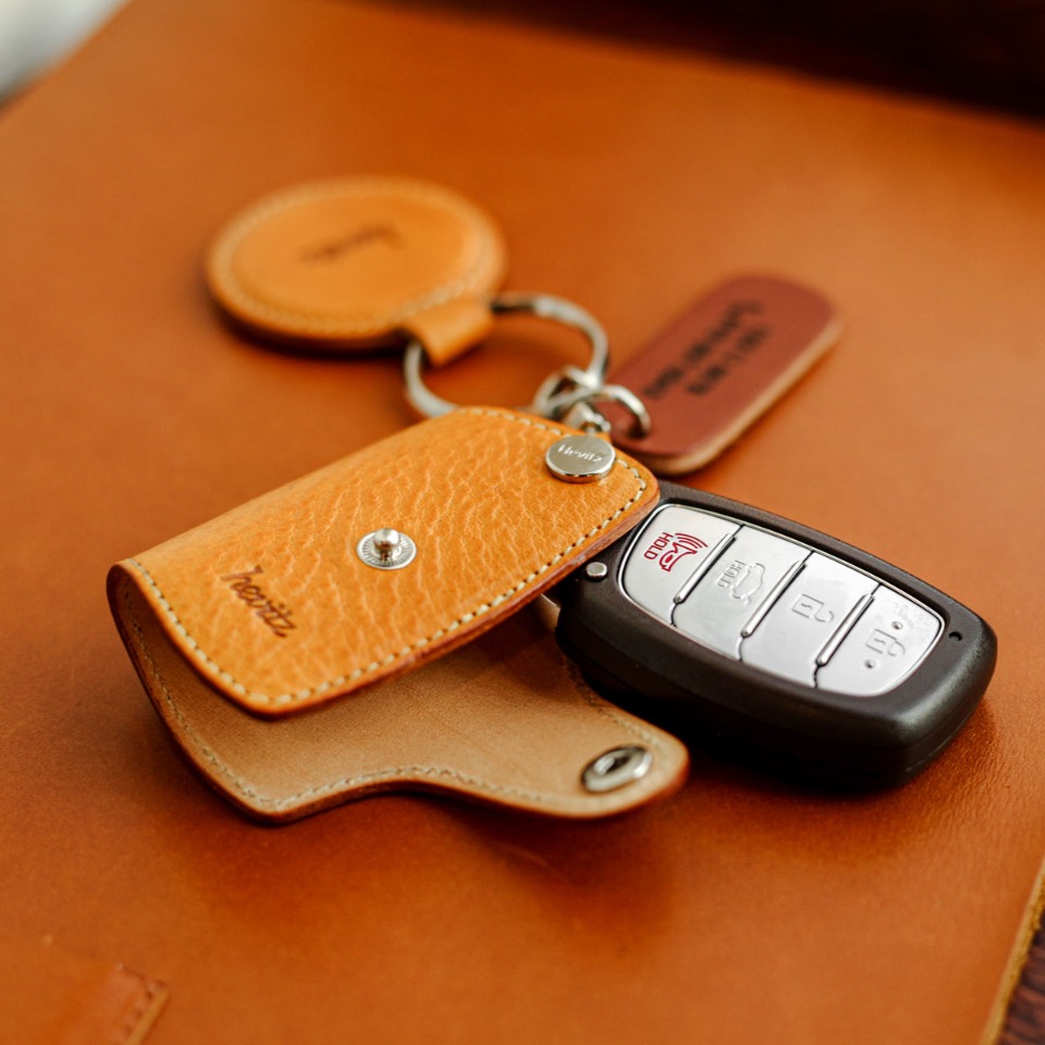 가죽공방 헤비츠 : Hevitz 7702 현대 스마트키 케이스Hyundai Smart Key Case